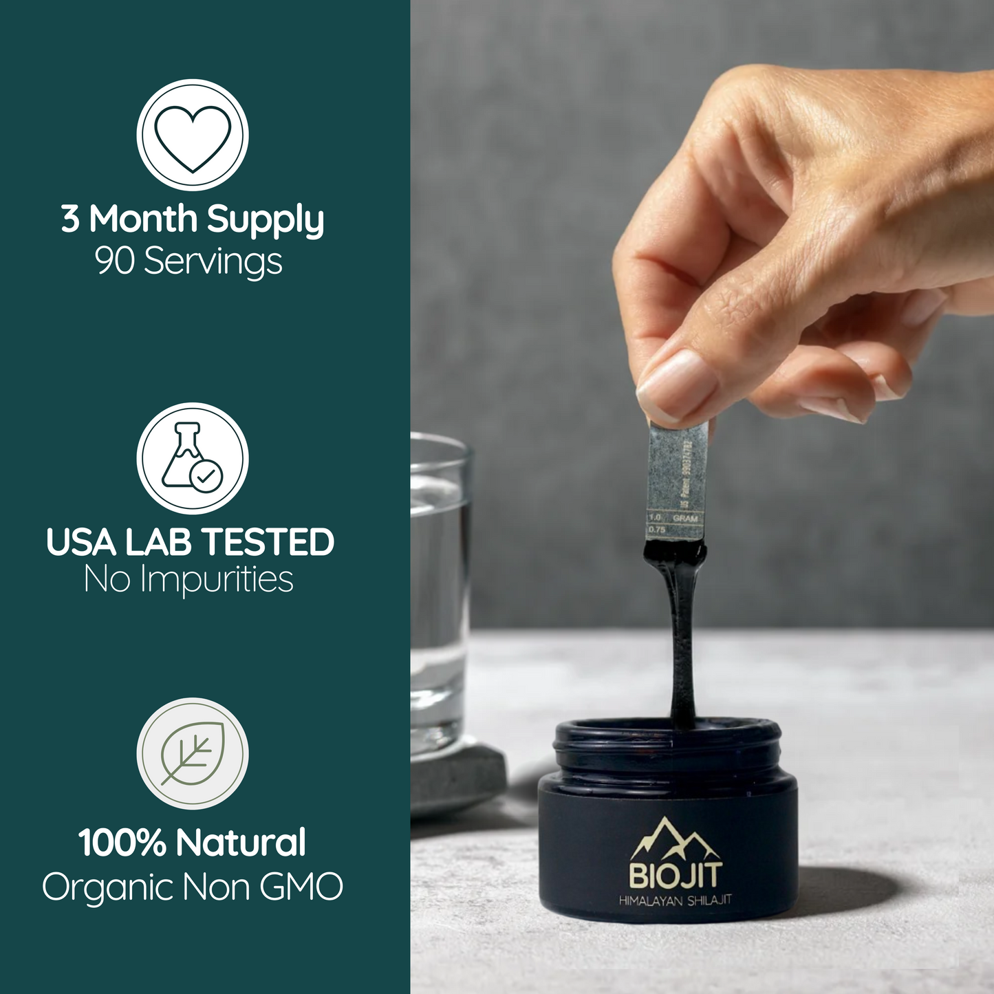 Pure Himalayan Shilajit Resin