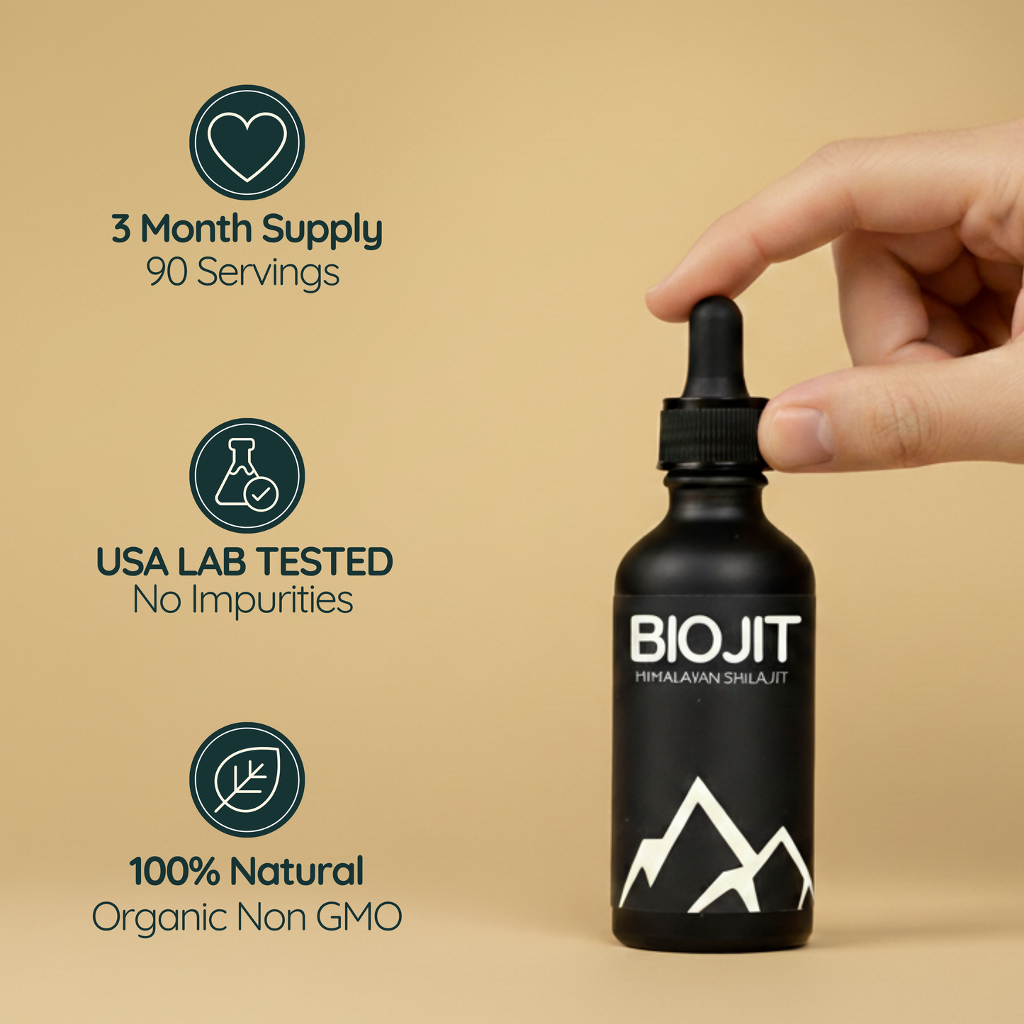 Pure Himalayan Shilajit Drops