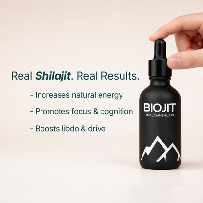 Pure Himalayan Shilajit  - 6 Month Supply