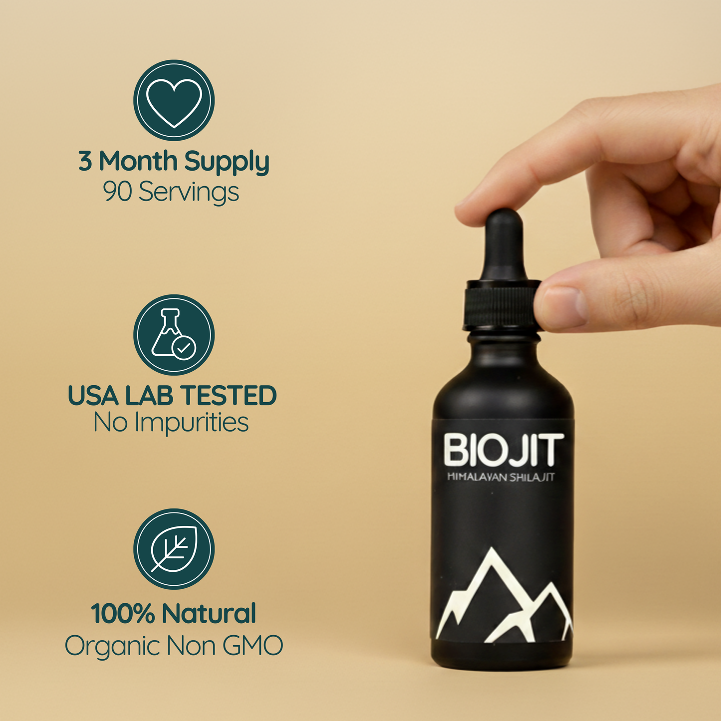 Pure Himalayan Shilajit Drops