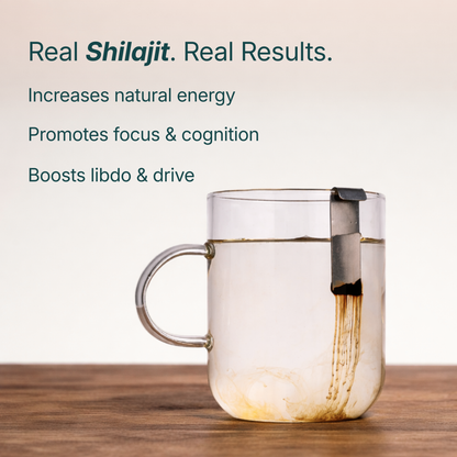 Pure Himalayan Shilajit Resin - 6 Month Supply