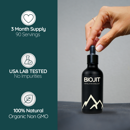 Pure Himalayan Shilajit Drops